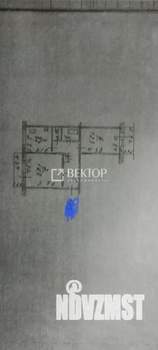 2-к квартира, вторичка, 53м2, 7/9 этаж