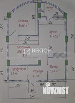2-к квартира, вторичка, 52м2, 2/17 этаж
