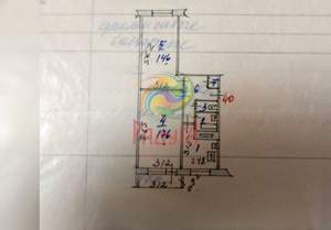 2-к квартира, вторичка, 49м2, 4/5 этаж