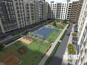 1-к квартира, строящийся дом, 72м2, 2/9 этаж