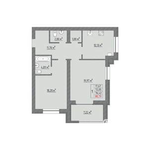Фото квартиры на продажу (1)