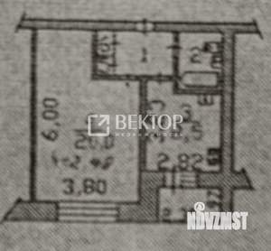 1-к квартира, вторичка, 36м2, 5/5 этаж