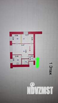 3-к квартира, вторичка, 41м2, 1/5 этаж