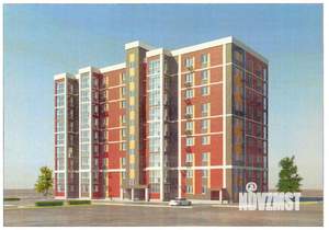 2-к квартира, строящийся дом, 64м2, 5/9 этаж