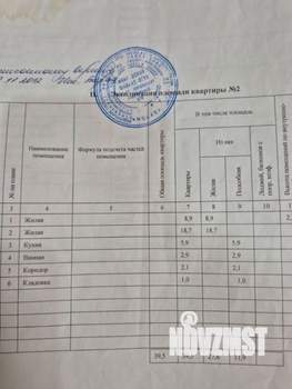 2-к квартира, вторичка, 40м2, 1/3 этаж