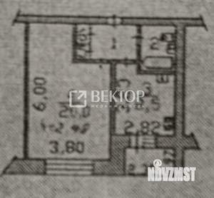 1-к квартира, вторичка, 36м2, 5/5 этаж