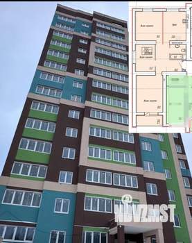 3-к квартира, вторичка, 78м2, 6/14 этаж