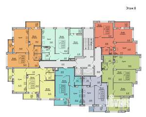 3-к квартира, вторичка, 83м2, 8/11 этаж