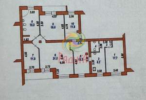 5-к квартира, вторичка, 137м2, 6/10 этаж