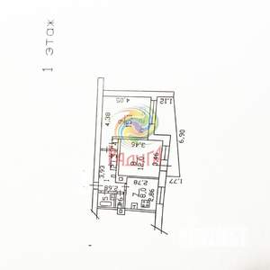 2-к квартира, вторичка, 47м2, 1/9 этаж