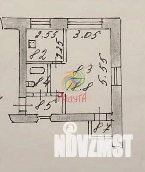 1-к квартира, вторичка, 32м2, 2/4 этаж