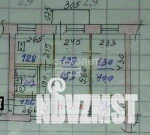 2-к квартира, вторичка, 41м2, 3/3 этаж