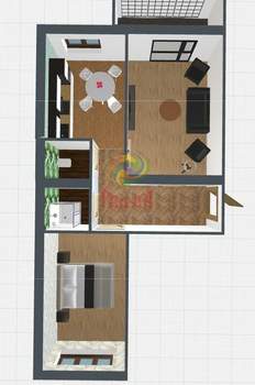 2-к квартира, вторичка, 61м2, 11/15 этаж