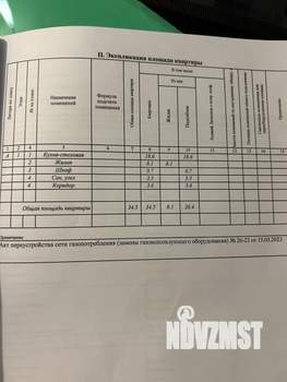 2-к квартира, вторичка, 35м2, 1/6 этаж