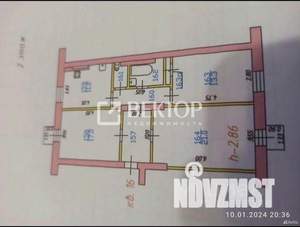 3-к квартира, вторичка, 78м2, 2/4 этаж