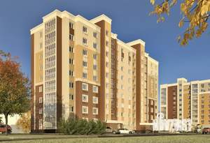 3-к квартира, строящийся дом, 91м2, 8/9 этаж