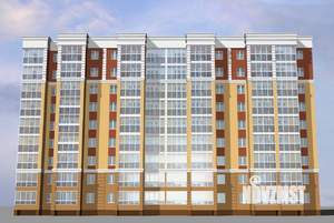 2-к квартира, строящийся дом, 64м2, 1/9 этаж