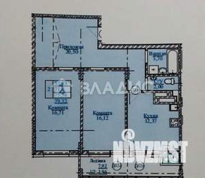 2-к квартира, вторичка, 80м2, 17/18 этаж