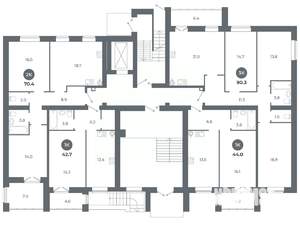 Студия квартира, вторичка, 90м2, 1/9 этаж