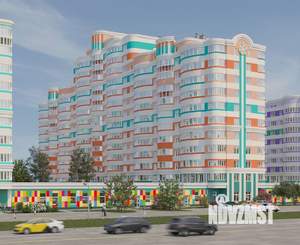 2-к квартира, сданный дом, 61м2, 3/14 этаж
