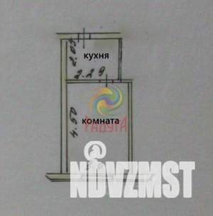 1-к квартира, вторичка, 18м2, 1/2 этаж