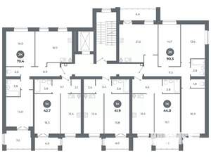 2-к квартира, вторичка, 70м2, 5/9 этаж