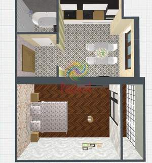 1-к квартира, вторичка, 42м2, 11/15 этаж