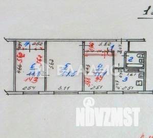 3-к квартира, вторичка, 58м2, 1/5 этаж