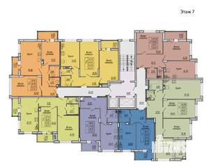 1-к квартира, вторичка, 39м2, 7/11 этаж