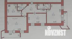 3-к квартира, вторичка, 110м2, 3/9 этаж