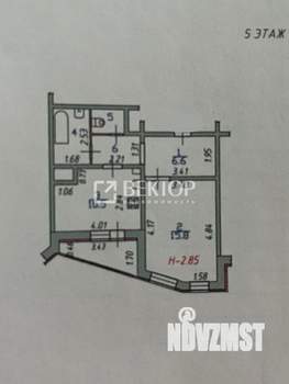 1-к квартира, вторичка, 43м2, 5/17 этаж
