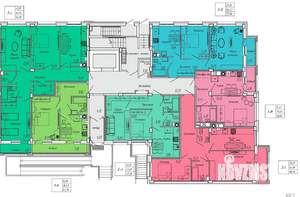 2-к квартира, вторичка, 69м2, 1/9 этаж