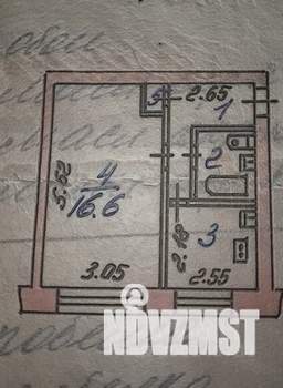 1-к квартира, вторичка, 31м2, 1/5 этаж