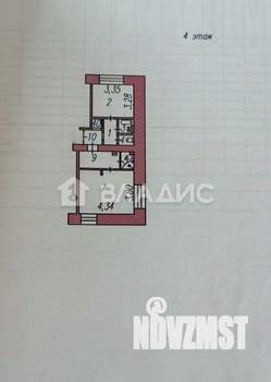 2-к квартира, вторичка, 42м2, 4/5 этаж
