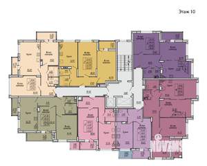 2-к квартира, вторичка, 66м2, 10/11 этаж