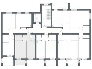Студия квартира, вторичка, 43м2, 7/9 этаж