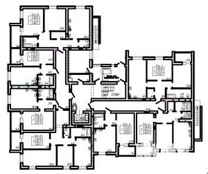 2-к квартира, строящийся дом, 80м2, 1/9 этаж