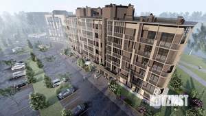 2-к квартира, строящийся дом, 60м2, 2/6 этаж