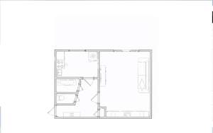 1-к квартира, вторичка, 30м2, 1/5 этаж