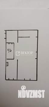 1-к квартира, вторичка, 31м2, 4/4 этаж