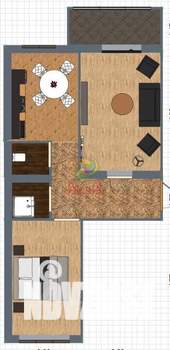 2-к квартира, вторичка, 61м2, 5/15 этаж