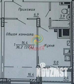 1-к квартира, вторичка, 39м2, 5/11 этаж