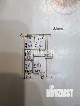 3-к квартира, вторичка, 61м2, 3/5 этаж