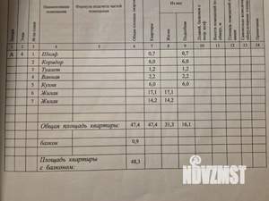 2-к квартира, вторичка, 48м2, 3/5 этаж