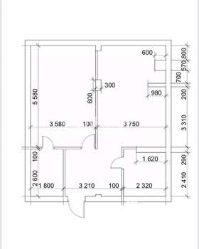 2-к квартира, вторичка, 58м2, 11/20 этаж