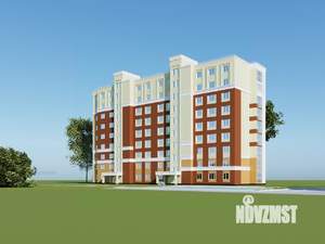 2-к квартира, строящийся дом, 66м2, 8/9 этаж