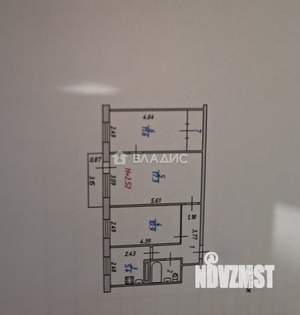 3-к квартира, вторичка, 57м2, 5/5 этаж