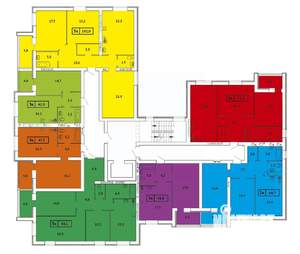 1-к квартира, вторичка, 42м2, 9/9 этаж