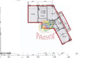 3-к квартира, сданный дом, 100м2, 7/14 этаж