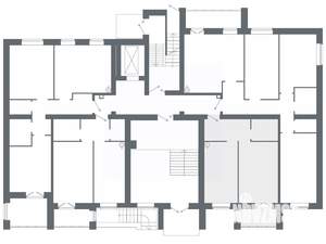 Студия квартира, вторичка, 44м2, 1/9 этаж